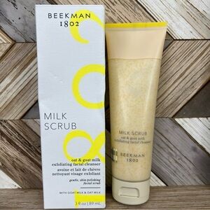 Beekman 1802 Milk Scrub Exfoliating Cleanser with Oat and Goat Milk